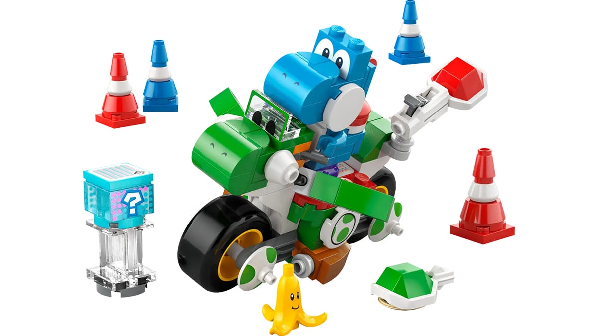 LEGO® Super Mario™: Mario Kart™ - Yoshi™ Bike 4
